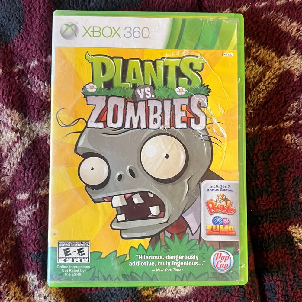 Plants vs Zombies for Xbox 360